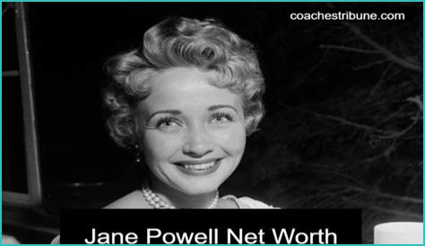 Jane Powell Net Worth